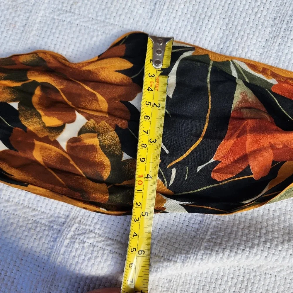 Vintage.70s‎  Silk scarf/ sash/ headband